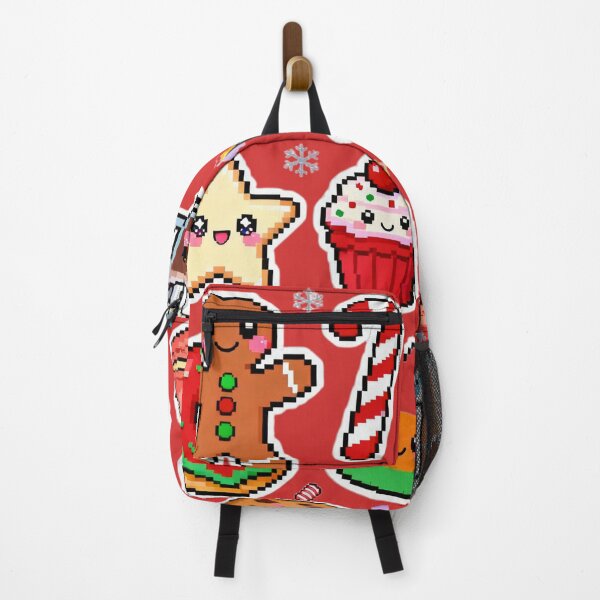 Item preview, Cute Pixel Christmas Treat Sticker Set designed and sold by MuseAI.