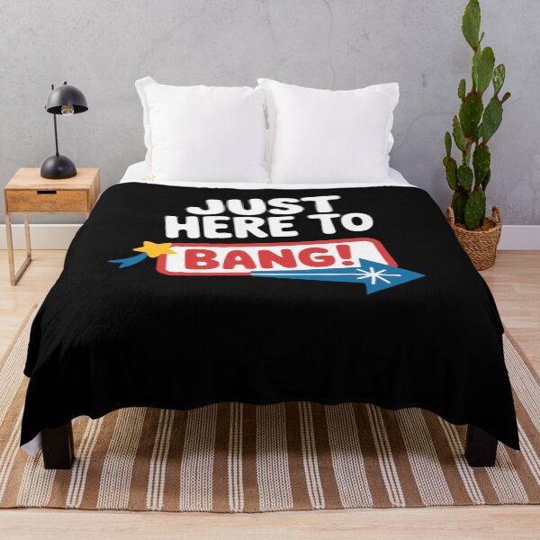Item preview, Just Here To Bang Fireworks 4th of July Fourth of July  designed and sold by ClassicAnthony.