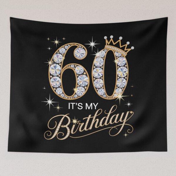 Item preview, It's My 60th Birthday Diamond Shoes 60 Years Old designed and sold by brynatshop.
