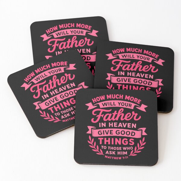 Item preview, Matthew 7:11 Father In Heaven Give Good Gifts To Those Who Ask Him  designed and sold by plushism.