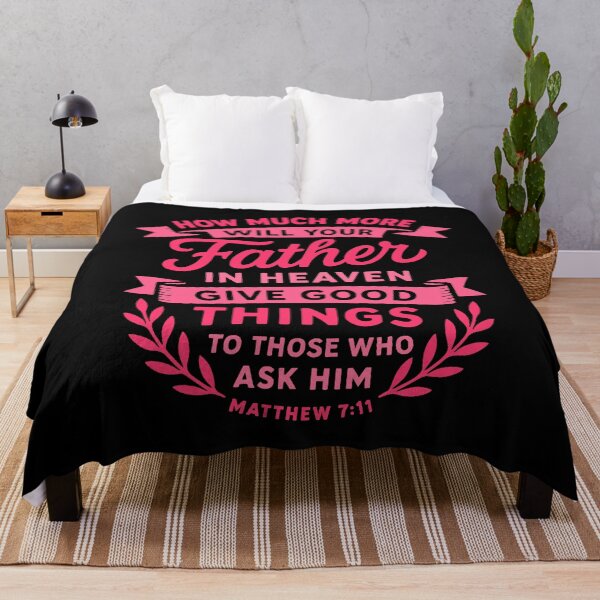 Item preview, Matthew 7:11 Father In Heaven Give Good Gifts To Those Who Ask Him designed and sold by plushism.