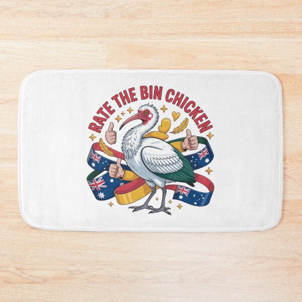 Item preview, Rate the Bin Chicken Shirt - Funny Aussie Rating Meme Tee 2025 designed and sold by GeniePixel.