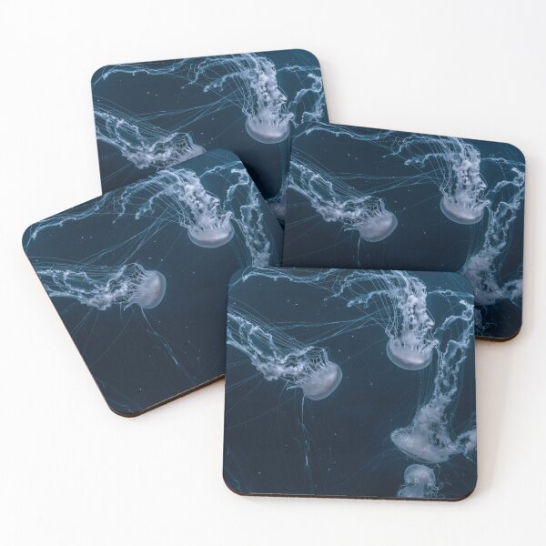 Item preview, White Jellyfish in Blue Sea   designed and sold by Submariner  °.