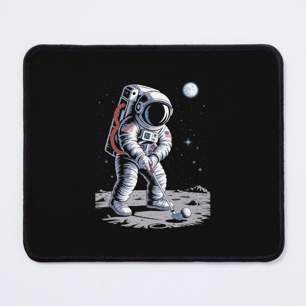 Item preview, Golf Player Astronaut designed and sold by Veroniadic.