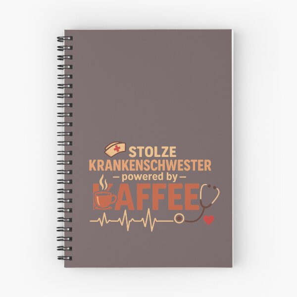 Item preview, Proud nurse powered by coffee designed and sold by Sokono.