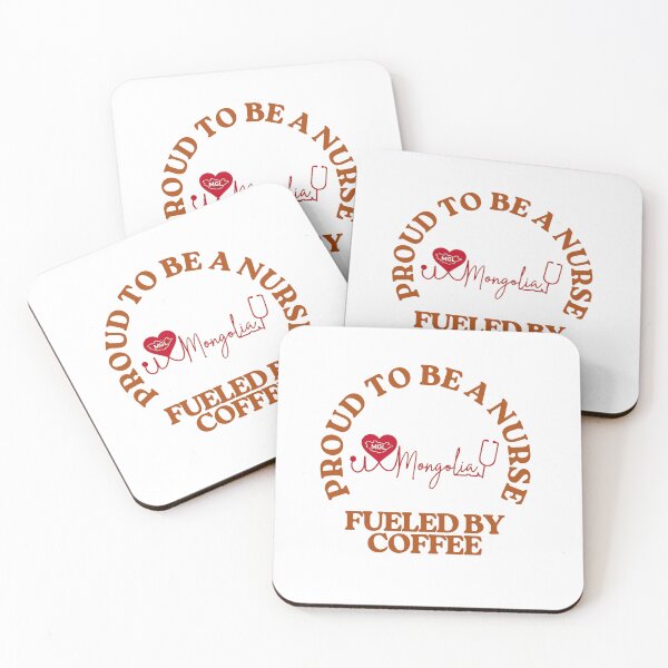 Item preview, Proud to be a nurse – powered by coffee designed and sold by Sokono.