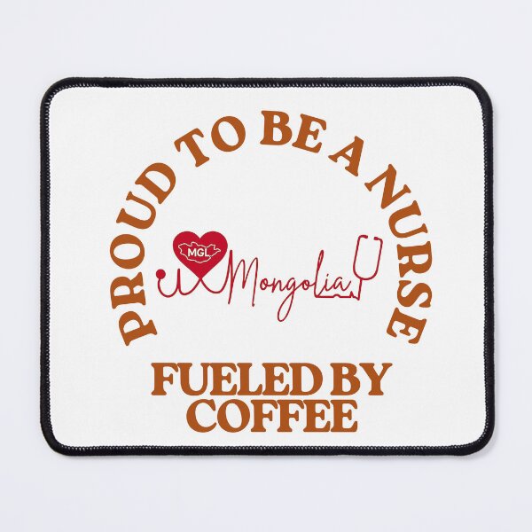 Item preview, Proud to be a nurse – powered by coffee designed and sold by Sokono.
