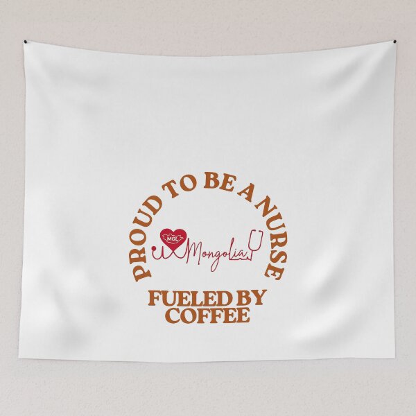 Item preview, Proud to be a nurse – powered by coffee designed and sold by Sokono.
