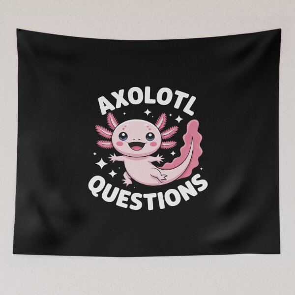 Item preview, Kawaii I Axolotl Questions Axolotl Lover Cute Axolotl  designed and sold by ClassicAnthony.