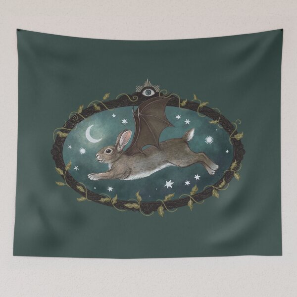 Item preview, Vampire Rabbit Under The Witch Moon designed and sold by lauragraves.
