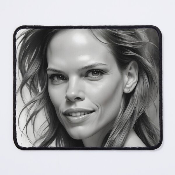 Item preview, Hilary Swank designed and sold by WorldofCharcoal.