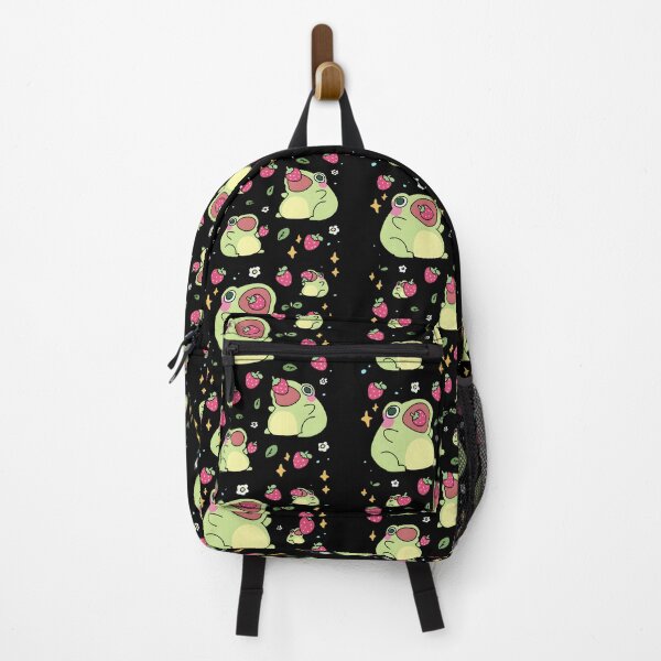 Item preview, Cute Kawaii Pastel Frog with Strawberry designed and sold by JodanySejour.