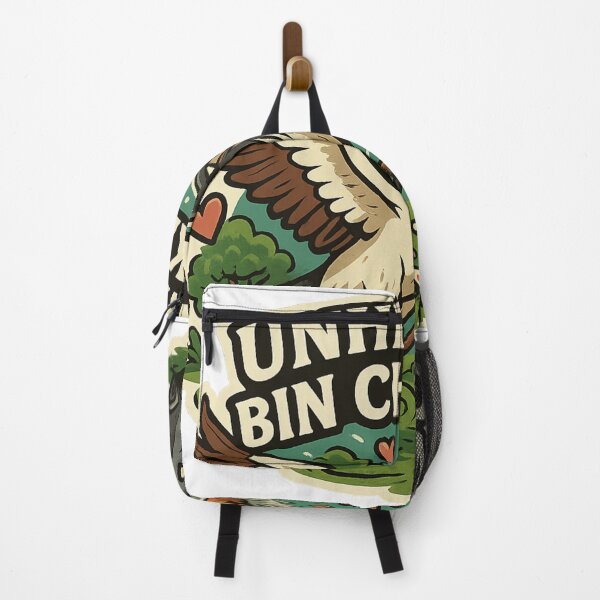 Item preview, Unhinged Bin Chicken Tee - Hilarious Aussie Adventure Meme Shirt 2025 designed and sold by GeniePixel.