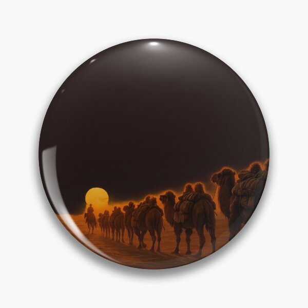 Item preview, Camel caravan at sunset designed and sold by Sokono.