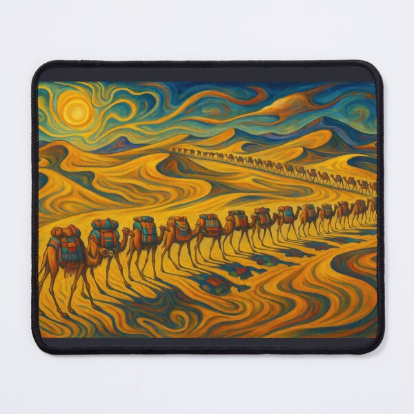 Item preview, Camel caravan in the desert designed and sold by Sokono.