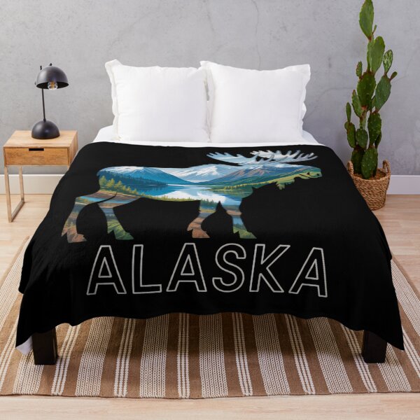 Item preview, Alaska Moose Chugach National Forest State Park designed and sold by Sunset4Bones.