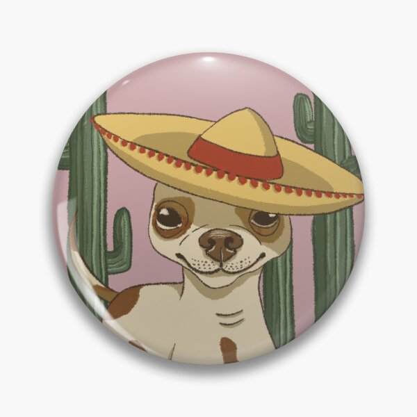 Item preview, Perro chihuahua, un perro originario de México designed and sold by sandmannarts.