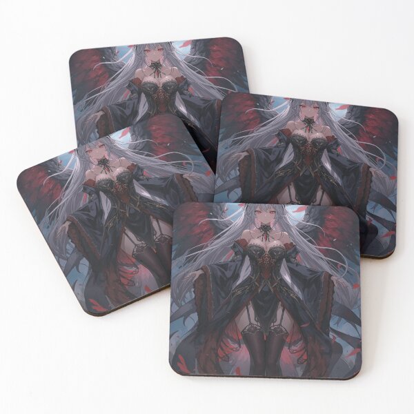 Item preview, Dark Angel – Powerful Demon Girl Anime Illustration designed and sold by Pigmentra.