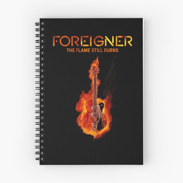 Item preview, Foreigner – The Flame Still Burns (Fire Guitar) designed and sold by ketttitisandnon.