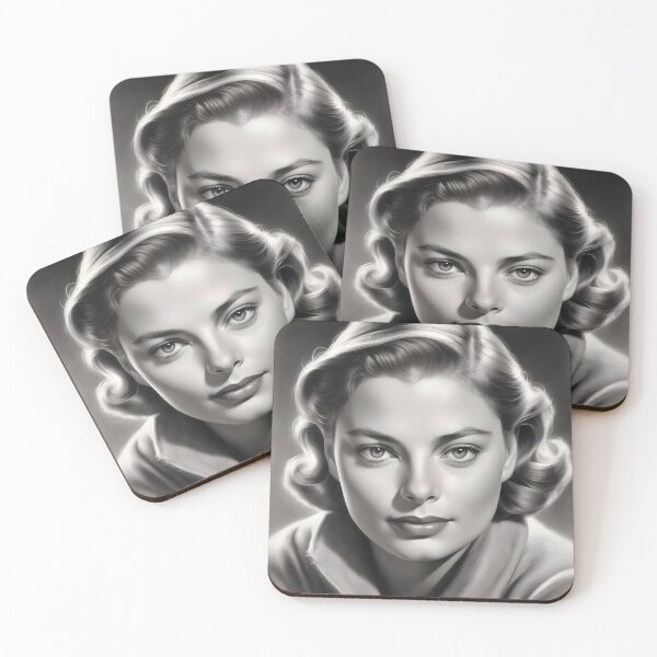 Item preview, Ingrid Bergman designed and sold by WorldofCharcoal.
