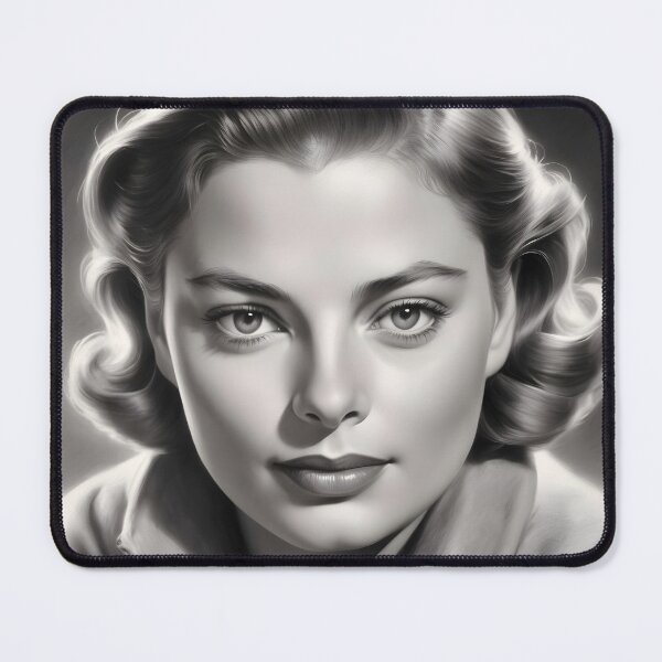 Item preview, Ingrid Bergman designed and sold by WorldofCharcoal.