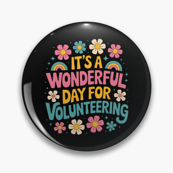 Item preview, It's A Wonderful Day For Volunteering Volunteer Appreciation designed and sold by Sunset4Bones.