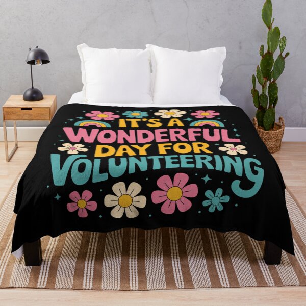 Item preview, It's A Wonderful Day For Volunteering Volunteer Appreciation designed and sold by Sunset4Bones.