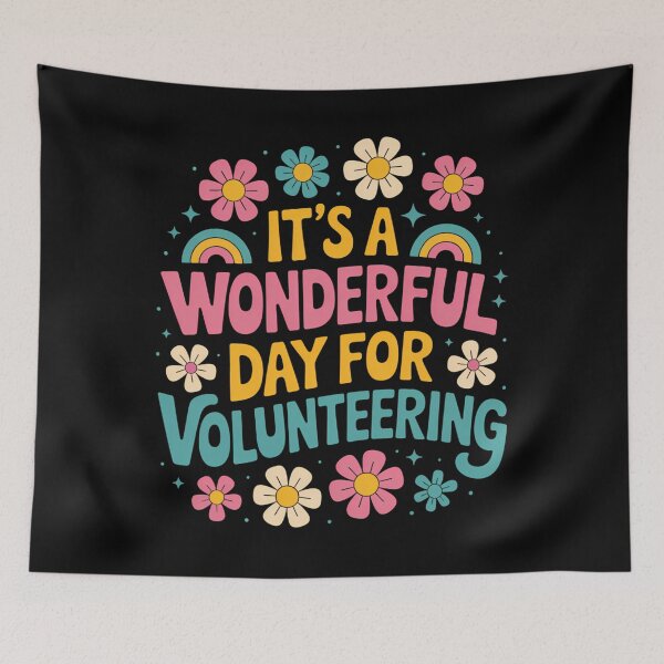 Item preview, It's A Wonderful Day For Volunteering Volunteer Appreciation designed and sold by Sunset4Bones.