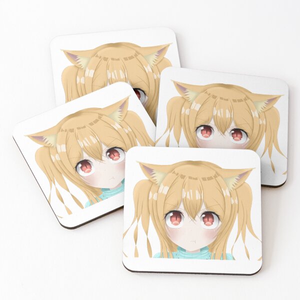 Item preview, Pouting Anime Cat Girl  designed and sold by inhoporiras.