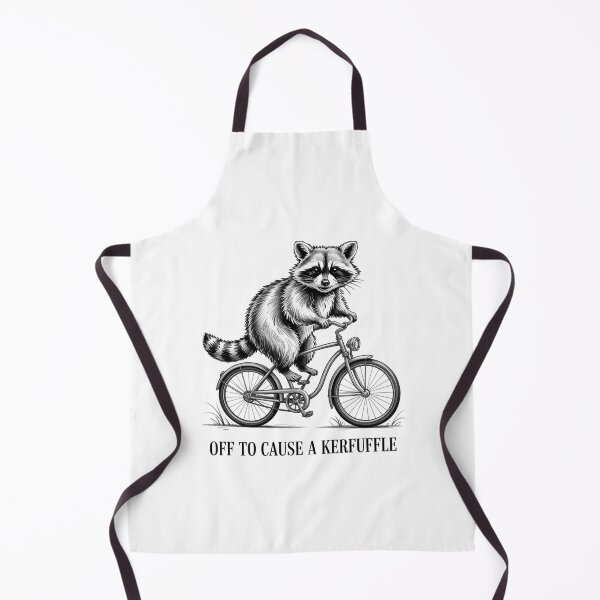 Item preview, Off To Cause A Kerfuffle Raccoon designed and sold by Veroniadic.