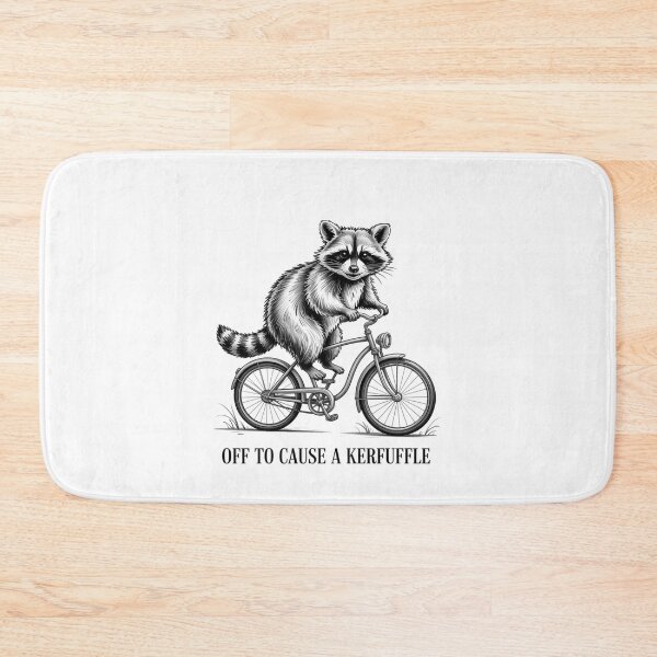 Item preview, Off To Cause A Kerfuffle Raccoon   designed and sold by Veroniadic.