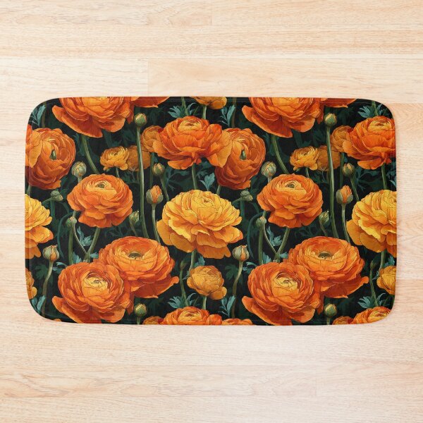 Item preview, Colorful Blooming Ranunculus Illustration For Ranunculus Lovers designed and sold by RoyalStarsPatts.