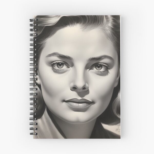 Item preview, Ingrid Bergman designed and sold by WorldofCharcoal.