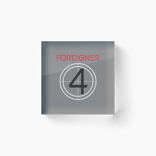 Item preview, Foreigner – “4” Countdown Target Minimal designed and sold by ketttitisandnon.
