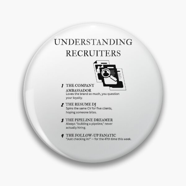 Item preview, Understanding Recruiters – Because “We’ll Get Back to You” Means Never designed and sold by PsyFlow35.
