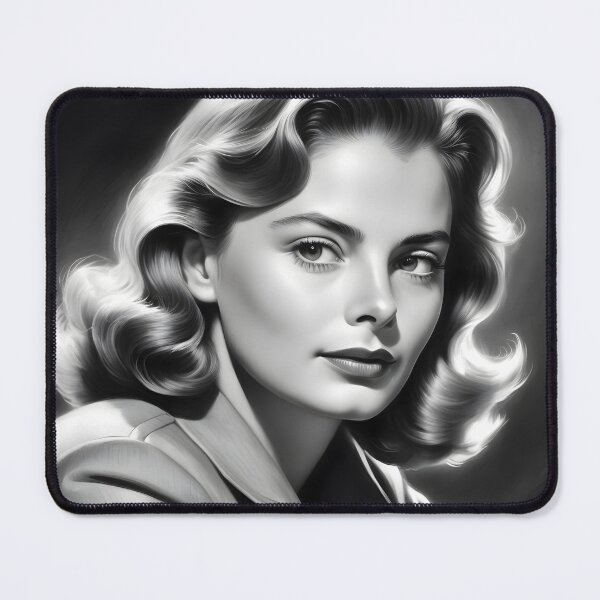 Item preview, Ingrid Bergman designed and sold by WorldofCharcoal.
