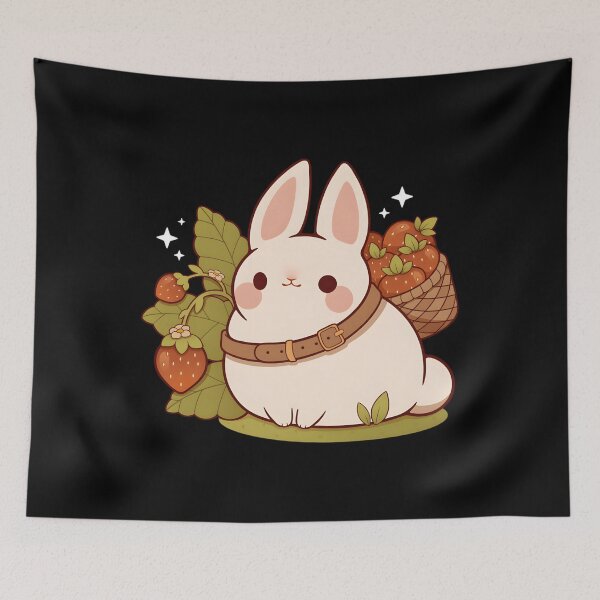 Item preview, Strawberry Picking Bunny designed and sold by JodanySejour.