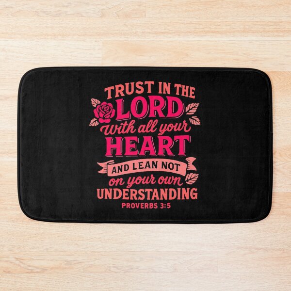 Item preview, Proverbs 3:5 Trust in the LORD with all your heart designed and sold by plushism.