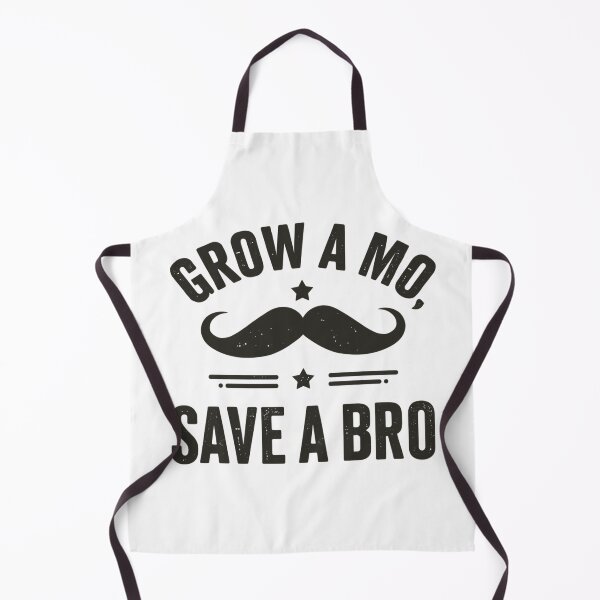 Item preview, Grow a Mo, Save a Bro – Movember Mustache Awareness Shirt designed and sold by ZACKLAB.