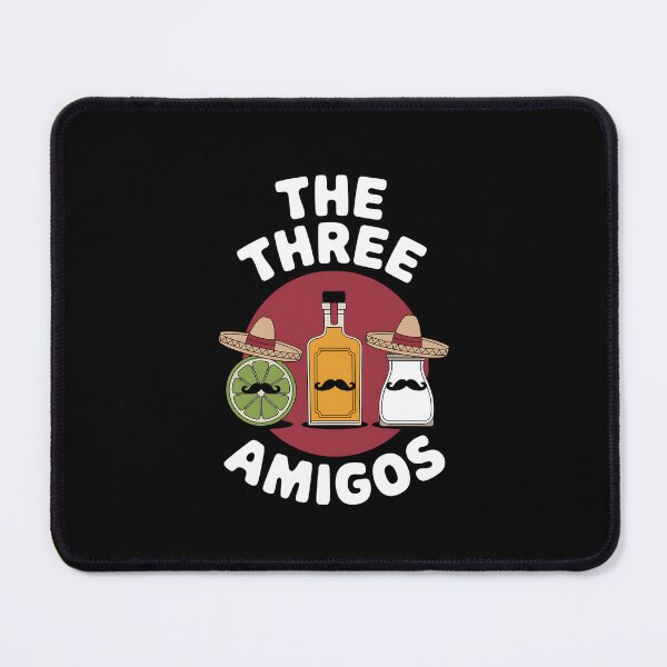 Item preview, The Three Amigos Tequila Salt Lime Spanish Hombre Lover designed and sold by Sunset4Bones.