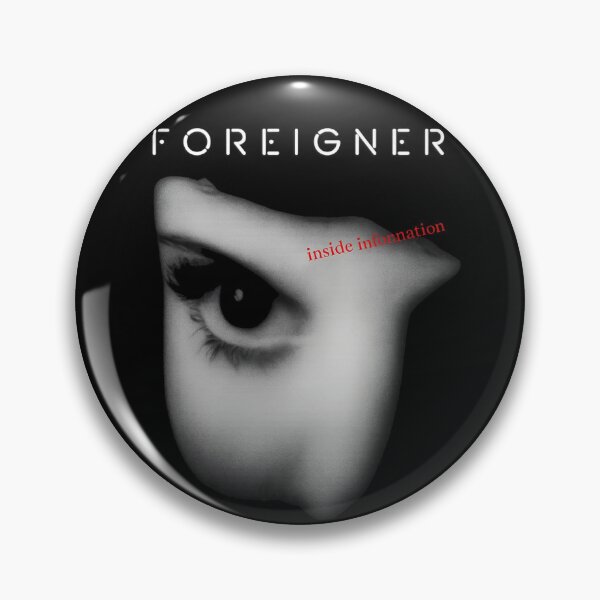 Item preview, Foreigner – Inside Information Eye (Mono Poster) designed and sold by ketttitisandnon.