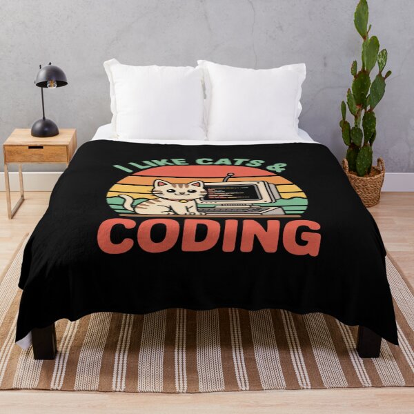 Item preview, Coder Programmer Cat Lover Cat Dad I Like Cats & Coding designed and sold by PeteHomenick.