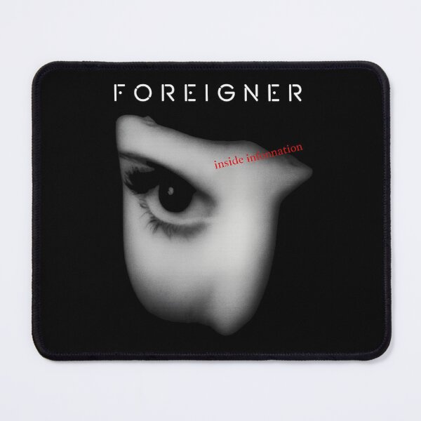 Item preview, Foreigner – Inside Information Eye (Mono Poster) designed and sold by ketttitisandnon.