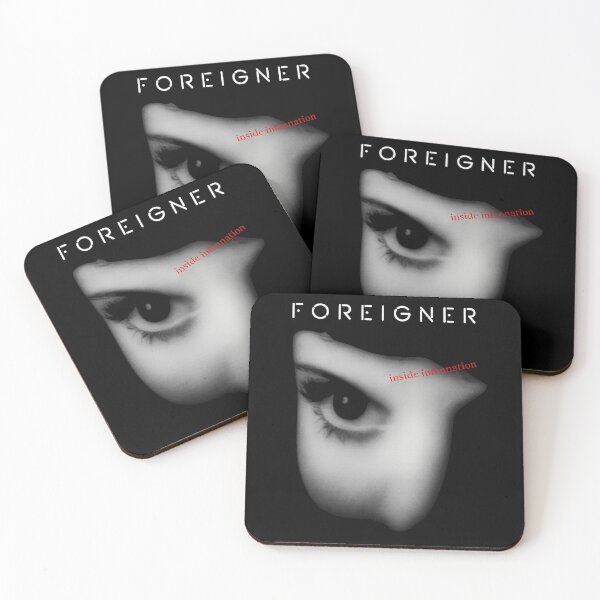 Item preview, Foreigner – Inside Information Eye (Mono Poster) designed and sold by ketttitisandnon.