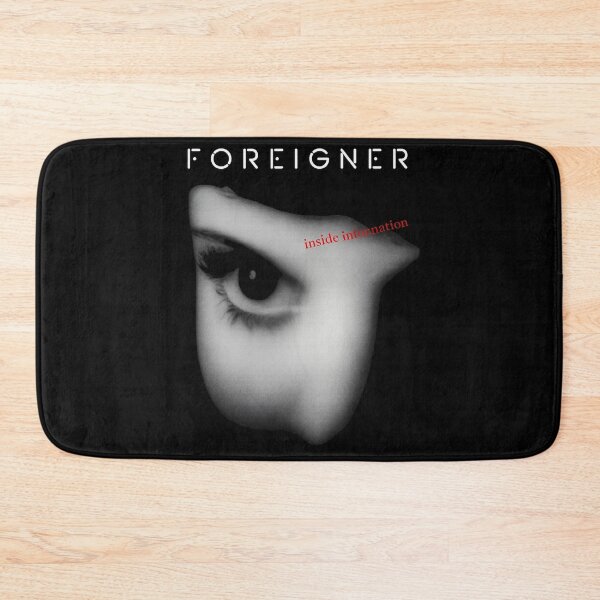 Item preview, Foreigner – Inside Information Eye (Mono Poster) designed and sold by ketttitisandnon.
