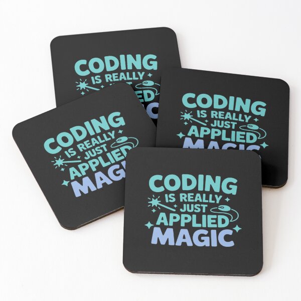 Item preview, Coding is Really Just Applied Magic Tech designed and sold by PeteHomenick.