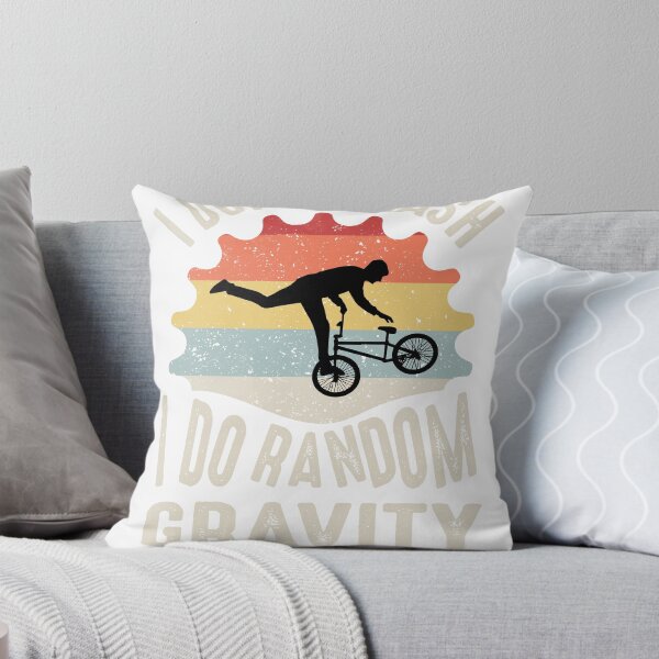 Item preview, No me estrello, hago comprobaciones de gravedad aleatorias – Divertido diseño retro para ciclismo MTB/BMX designed and sold by DavidMay.