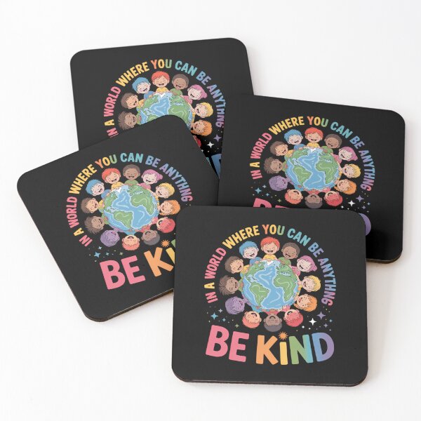 Item preview, In A World Be Kind Positive Kids Choose Kindness Teachers designed and sold by Sunset4Bones.