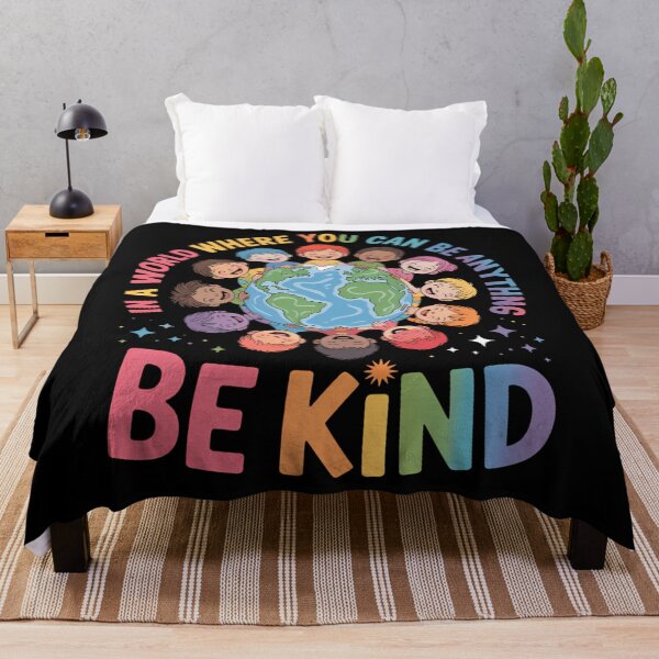 Item preview, In A World Be Kind Positive Kids Choose Kindness Teachers designed and sold by Sunset4Bones.
