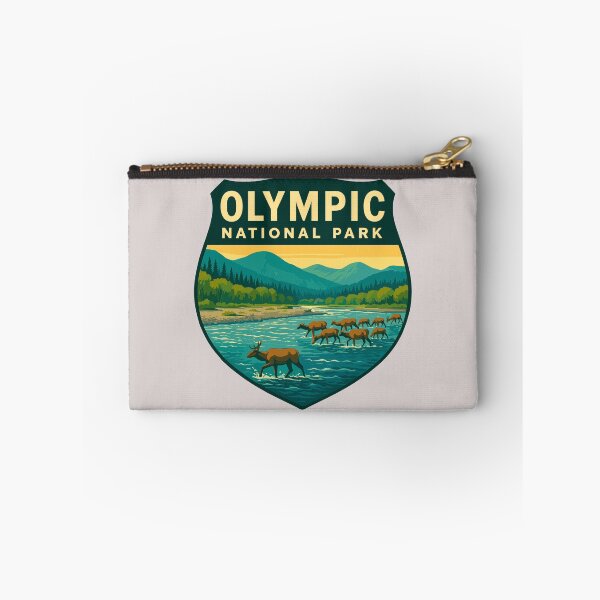 Item preview, Olympic National Park Retro Sticker designed and sold by Ismeal Von.
